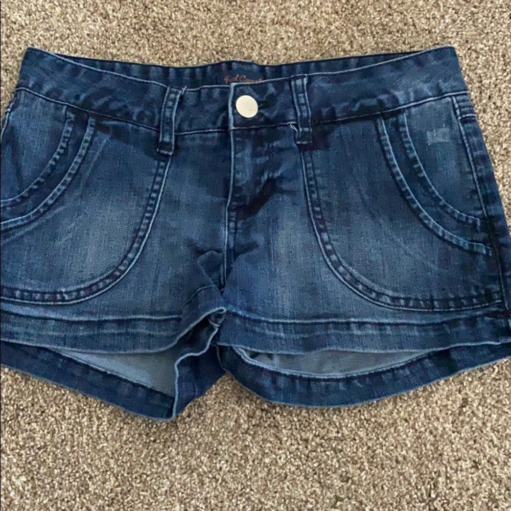 Red Camel jean shorts